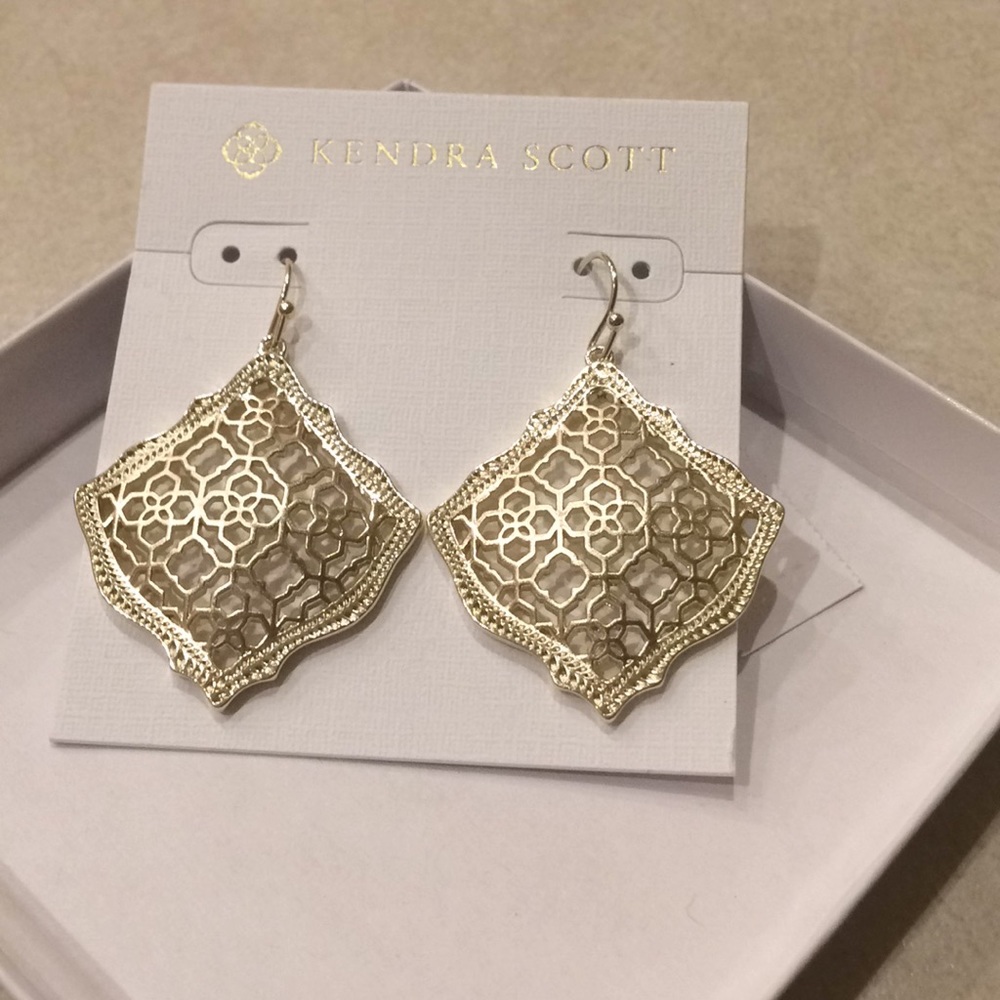 Kendra Scott gold Kirsten earrings
